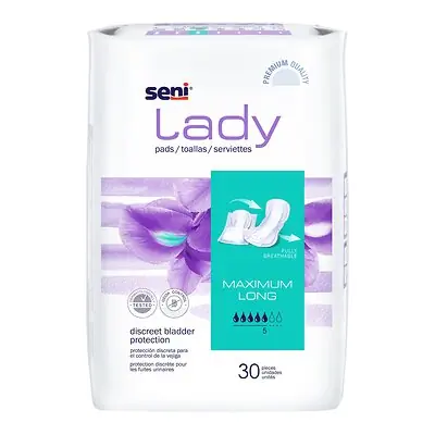 TZMO USA Inc - S-5P30-PS1 Seni® Lady Maximum Bladder Control Pads