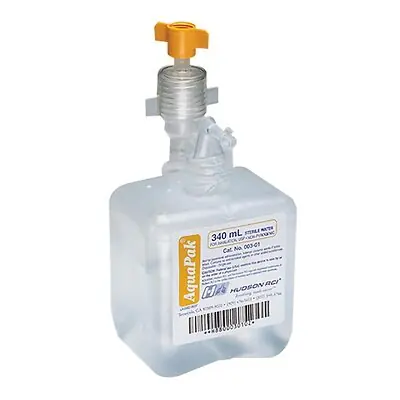 Medline - HUDRHP340U AquaPak® Prefilled Bubble Humidifier