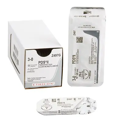 J & J Healthcare Systems - Z497G PDS™ II Suture with Needle