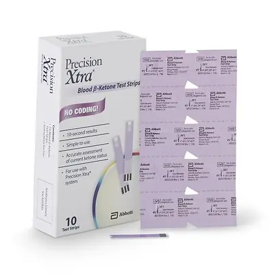 Abbott - 57599074501 Precision Xtra Blood Ketone Test Strips