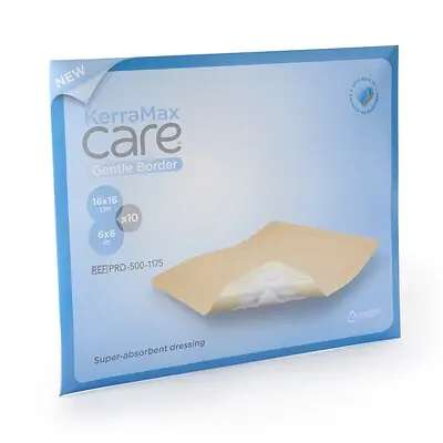 Solventum Corporation - PRD500-1175 KerraMax Care® Gentle Border Super Absorbent Dressing