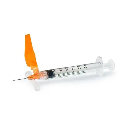 McKesson Brand - 16-SN3C2558S McKesson Prevent® HT Safety 3 mL Hypodermic Syringe