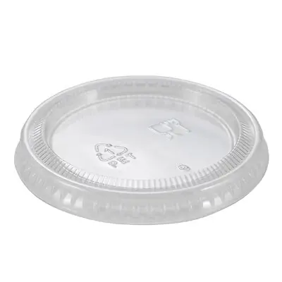 RJ Schinner Co - EPCLID2 Drinking Cup Lid For 2 oz. Plastic Cups Clear Plastic Disposable