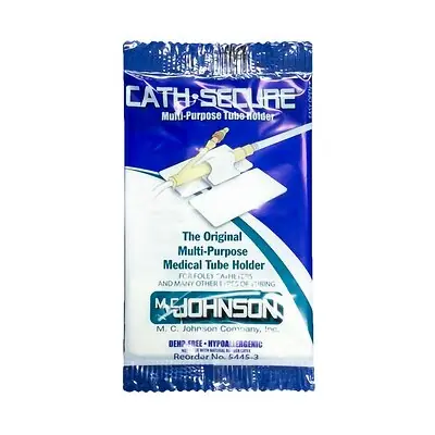 M.C. Johnson - 5445-3 Cath Secure® Extended Tab Tube Holder