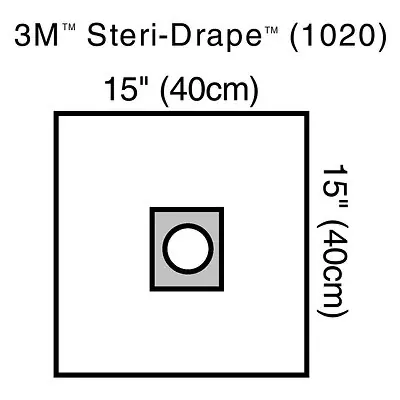 Solventum Corporation - 1020 3M™ Steri-Drape™ Sterile Small EENT Drape