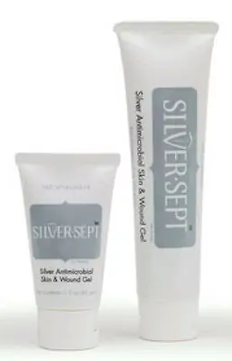 Bravida Medical 3015S - Silver-Sept® Silver Gel Dressing, 1½ oz. Tube - 1/Each, 12/Case