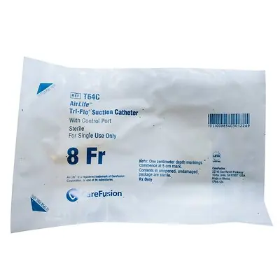 Sun Med - T64C AirLife® Single Style Suction Catheter