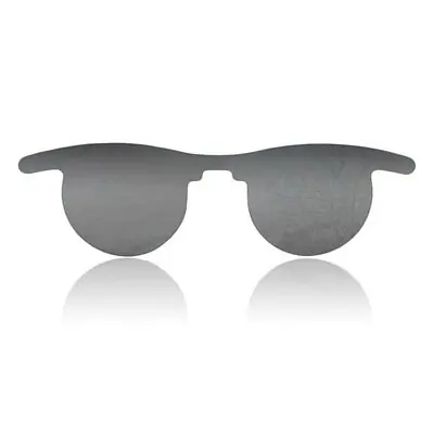 Bernell-Vision Training Products - YTWINGGY Post Mydriatic Glasses Flat Uncoated Gray Tint Plastic Lens Gray Frame Slip-in One Size Fits Most