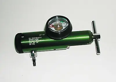 Mada Medical Products - R1835-15GB Oxygen Regulator Click Style 0 - 15 LPM Barb Outlet CGA-870