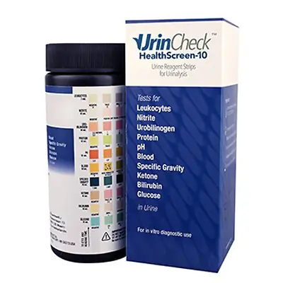 Express Diagnostics - UC81200 UrinCheck™ HealthScreen Urinalysis Test Kit