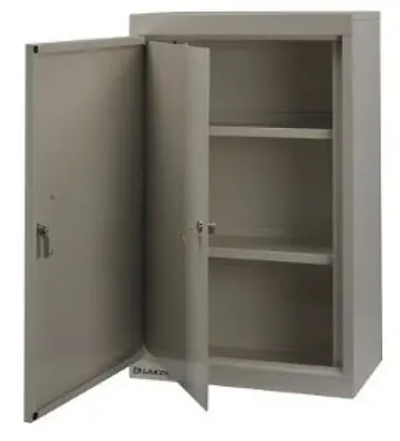 Lakeside Manufacturing - LNC-6D Narcotic Cabinet Wall Mount Metal Without Drawers 2 Shelves With Double Lock