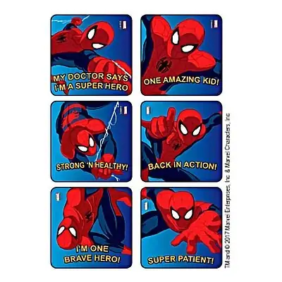 Medibadge - 2502 Medibadge® KLS™ Spider-Man Strong n Healthy Stickers