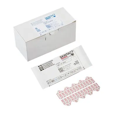 Leonhard Lang USA Inc - RT-41 ECG Resting Electrode SKIN TACT™ Tab Connector Solid Gel Adult 100 per Pack
