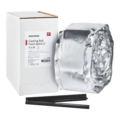 McKesson Brand - 1303 McKesson White Casting Roll Form Splints