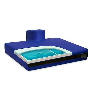 New York Orthopedic - 9597-GP-181603 Pommel Seat Cushion APEX™ 18 W X 16 L X 3 D Inch Foam / Gel