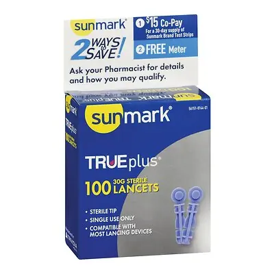 McKesson Brand - 56151014401 sunmark® TRUEplus® Lancet