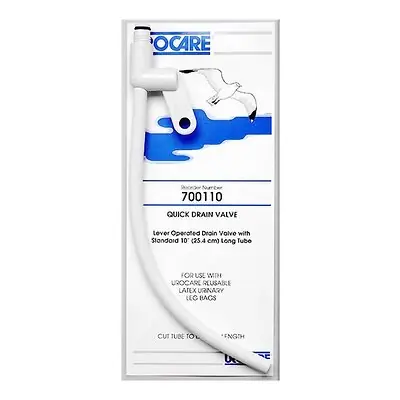Urocare Products - 70011012 Urocare® Quick Drain Valve™ Long DrainTube