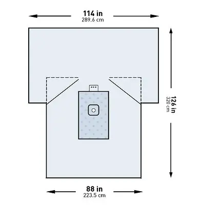 McKesson Brand - 183-I80-09157G-S McKesson Sterile Lower Extremity Drape