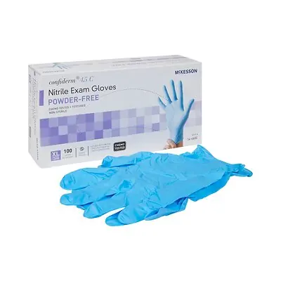McKesson Brand - 14-660C McKesson Confiderm® 4.5C Nitrile Exam Glove