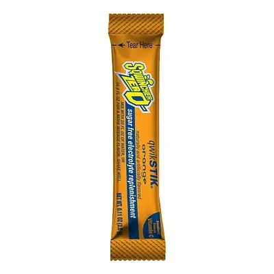 Kent Precision Foods - 159060100 Sqwincher® Quik Stik® Zero Orange Electrolyte Replenishment Drink Mix