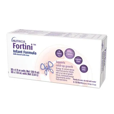 Nutricia North America 161212 - Fortini™ Infant Formula, 4-ounce Carton - 1/Each, 30/Case