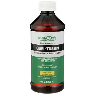 Geri-Care - QROB-16-GCP Geri-Care® Guaifenesin Cold and Cough Relief