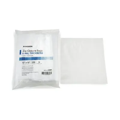 McKesson Brand - 4589 McKesson Zip Closure Bag