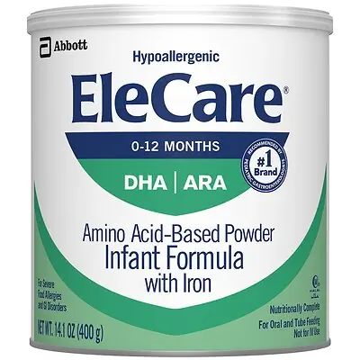 Abbott Nutrition - 55251 EleCare® with Iron Powder Infant Formula