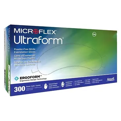 Microflex Medical - UF-524-L Microflex Ultraform Nitrile Exam Glove
