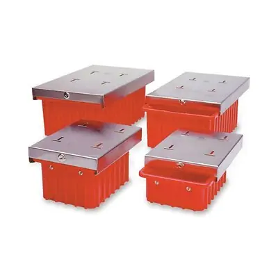 Market Lab Inc - 10390 Alarm / Key / Lock / Lock Box Refrigerator Storage Lock Box For Medical Grade Refrigerators