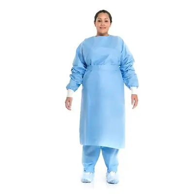 O&M Halyard Inc - 69028 Halyard Protective Procedure Gown with Knit Cuffs