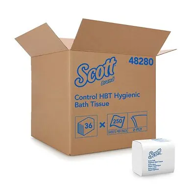 Kimberly Clark - 48280 Scott® Control Hygienic High-Capacity Toilet Tissue