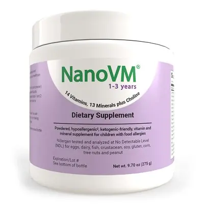 Solace Nutrition - 1113 NanoVM® Dietary Supplement for 1 – 3 Years
