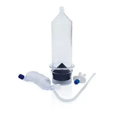 Ecomed Solutions LLC - ECO-100101S CT Single Syringe Kit Ecomed® 200 mL