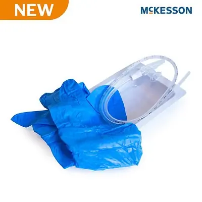 McKesson Brand - 16-DT12FRKR Suction Catheter Tray McKesson 12 Fr. DeLee Tip Chimney Control Vent