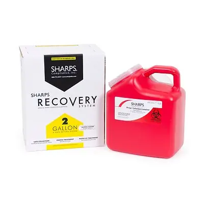 Sharps Compliance - 41200-012W Sharps® Mailback Chemotherapy Container