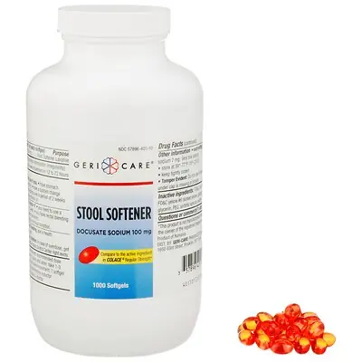 Geri-Care - 401-10-GCP Geri-Care® Docusate Sodium Stool Softener