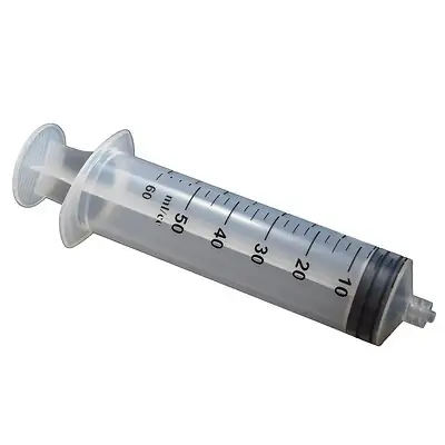 AirTite Products - 26300 General Purpose Syringe Exel™ 50 to 60 mL Luer Lock Tip Without Safety