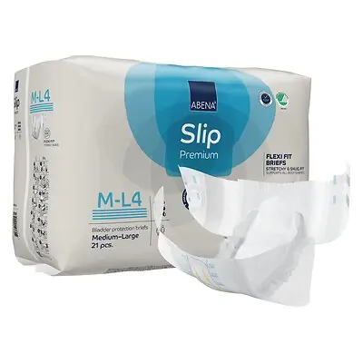 Abena North America - 1000021166 Abena® Slip Premium Flexi Fit Incontinence Briefs