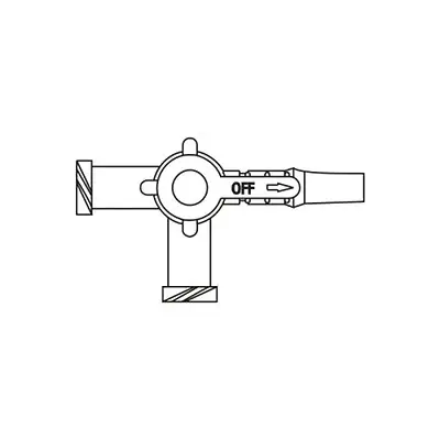 B. Braun - 455991 Discofix® Stopcock With Slip Connector