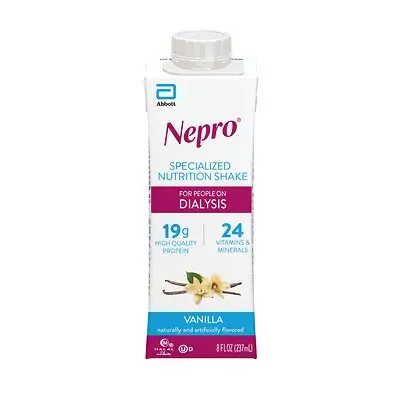 Abbott Nutrition - 64803 Nepro® with Carbsteady® Vanilla Therapeutic Nutrition for those on Dialysis