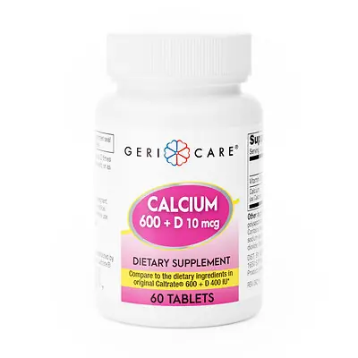 Geri-Care - 748-06-GCP Geri-Care® Calcium 600 + D Dietary Supplement