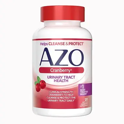i-Health Inc - 787651760230 Urinary Tract Health Dietary Supplement AZO® Softgel 120 per Bottle