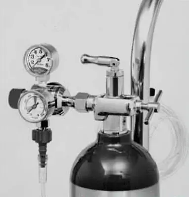 Mada Medical Products - 1630A Oxygen Kit on Cart (Filled) Mada Medical Size E Aluminum