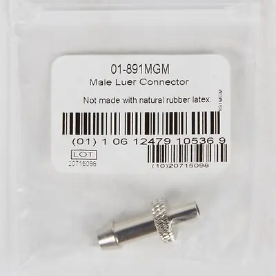McKesson Brand - 01-891MGM entrust™ Performance Plus Male Blood Pressure Unit Tube Luer Connector