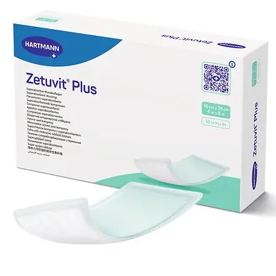 Hartmann - 413111 Zetuvit® Plus Sterile Superabsorbent Dressing