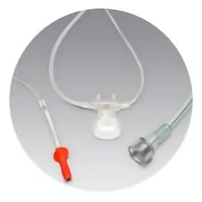 Medtronic MITG - MVA ETCO2 Oral / Nasal Cannula Microstream™ Adult Curved Prongs 6-1/2 Foot Tubing High Flow Rate