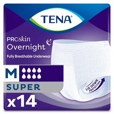 Essity HMS North America Inc - 72235 Tena® ProSkin Overnight™ Super Fully Breathable Underwear