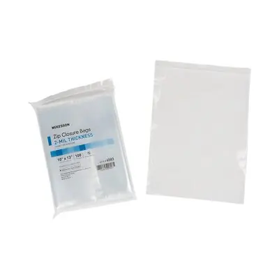 McKesson Brand - 4583 McKesson Zip Closure Bag