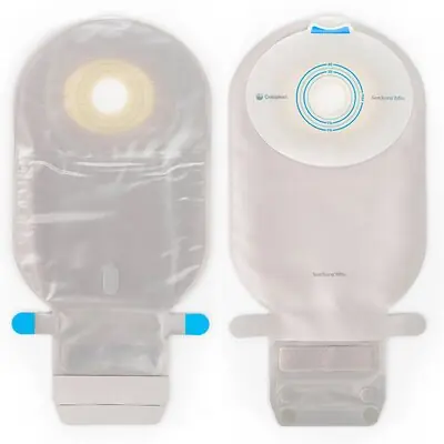 Coloplast - 10493 SenSura® Mio Flat 1-Piece Transparent Ostomy Pouch